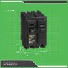 Homeline Miniature Circuit Breaker, 60A, 2 Pole, 120/240V AC HOM260CP